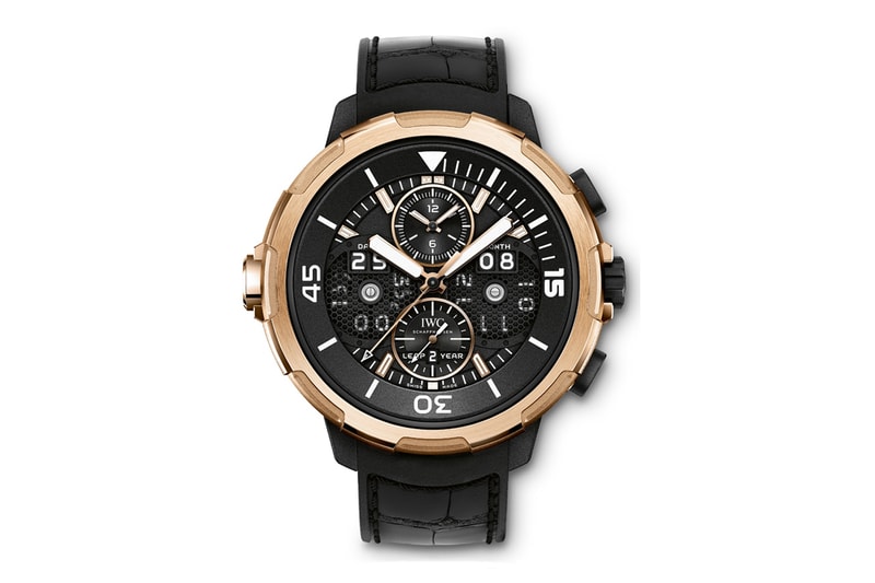 IWC Aquatimer Perpetual Calendar Digital Date Month 