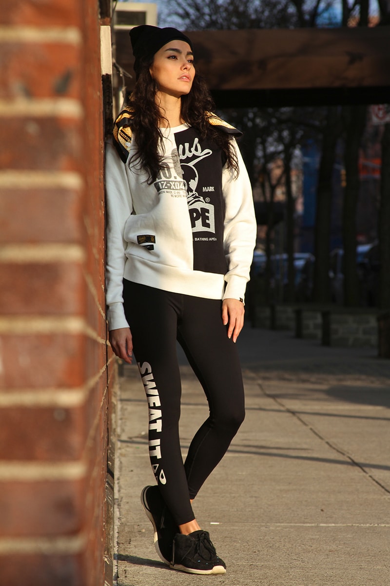 izzue ARMY x URSUS BAPE 2014 Editorial featuring Adrianne Ho
