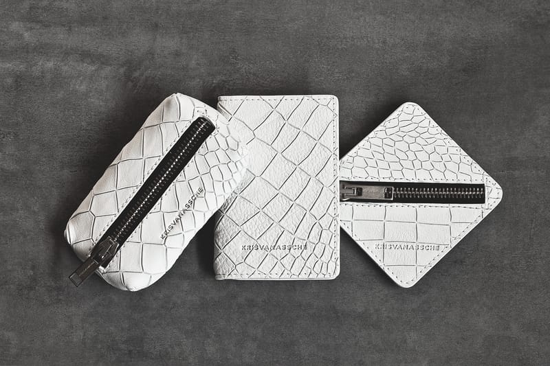KRISVANASSCHE 2014 Spring/Summer "Croc Skin" Accessories