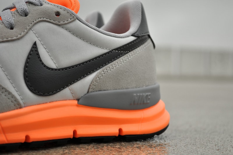 Nike Lunar Internationalist Light Base Grey/Dark Grey-Atomic Orange