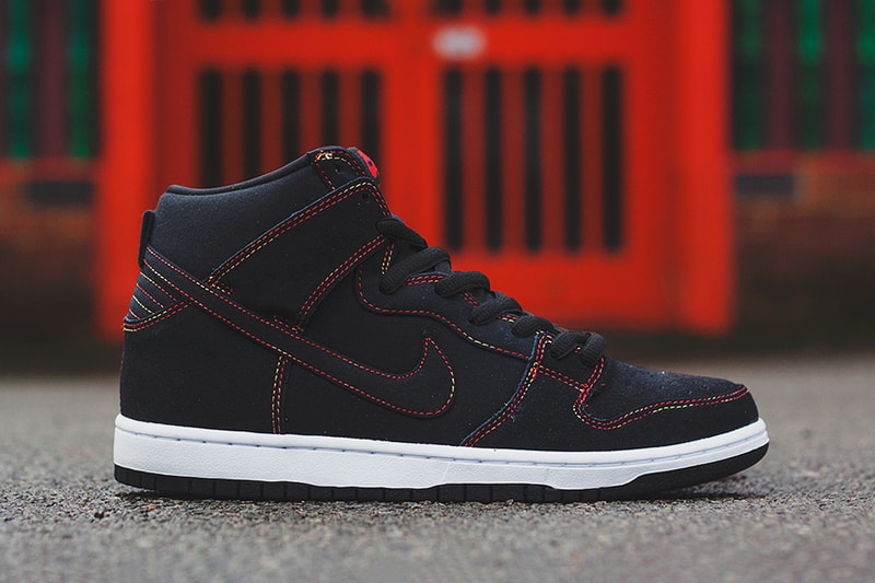Nike SB Dunk High Pro Black/Black-White