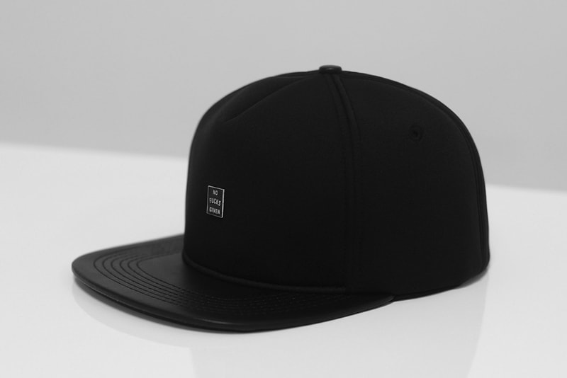 Stampd "No Fucks Given" Neoprene Snapback Hat