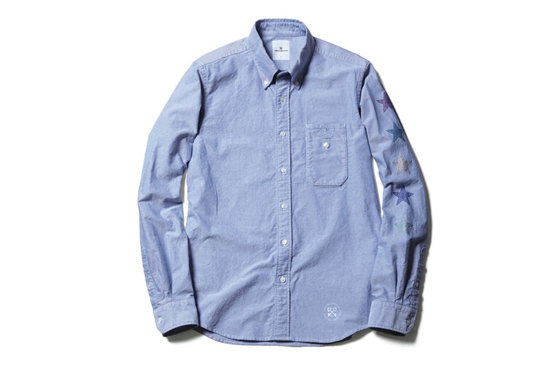 uniform experiment Phone Pocket Studs Five Star B.D Shirt 