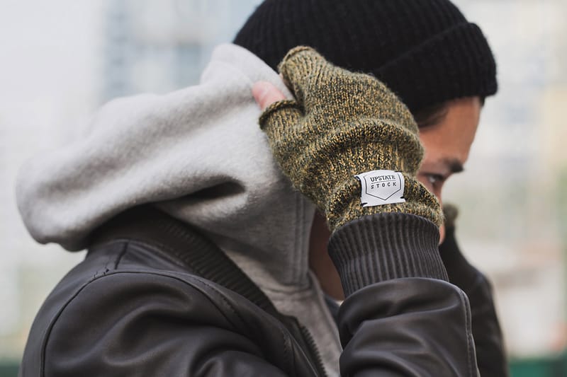 Upstate Stock Ragg Wool Fingerless Glove