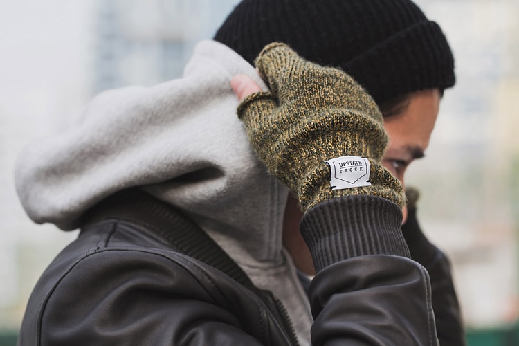 Upstate Stock Ragg Wool Fingerless Glove