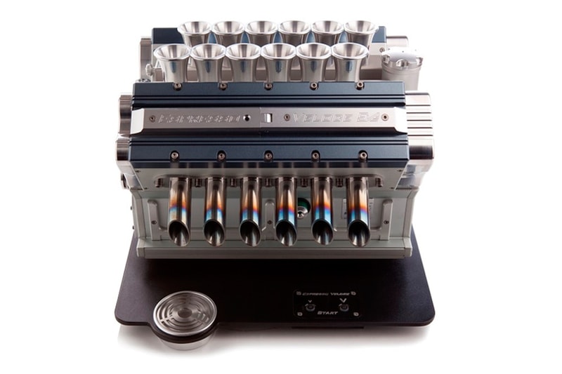 V12 Espresso Machine Pulls Design Concept From Formula One Engines