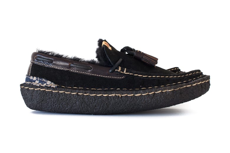 visvim ISLAND LAKE SLIPPERS-FOLK