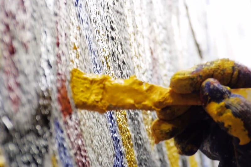 Watch Yoon Hyup Complete his Mural for rag & bone's "HOUSTON PROJECT"