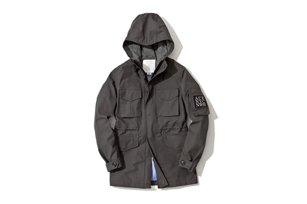 wings+horns x Ace Hotel x nanamica Zip Front Hood Parka