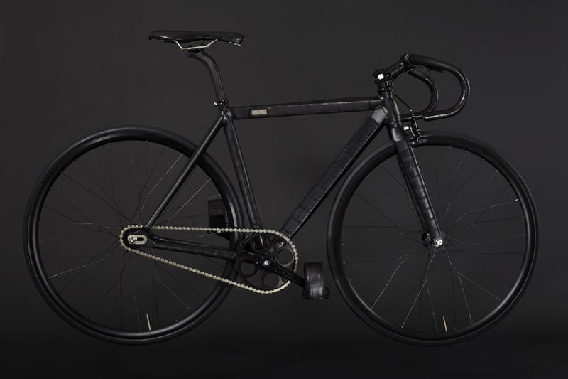 WLWC Crocodile-Wrapped Fixed Gear Bike