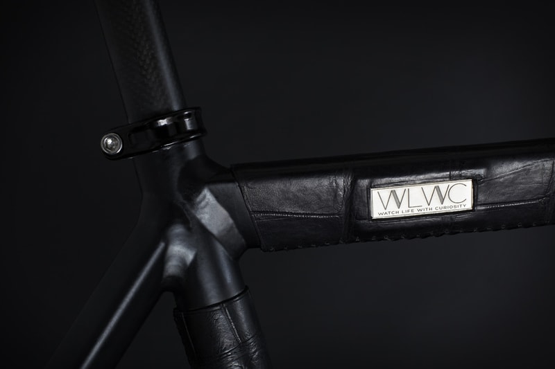 WLWC Crocodile-Wrapped Fixed Gear Bike