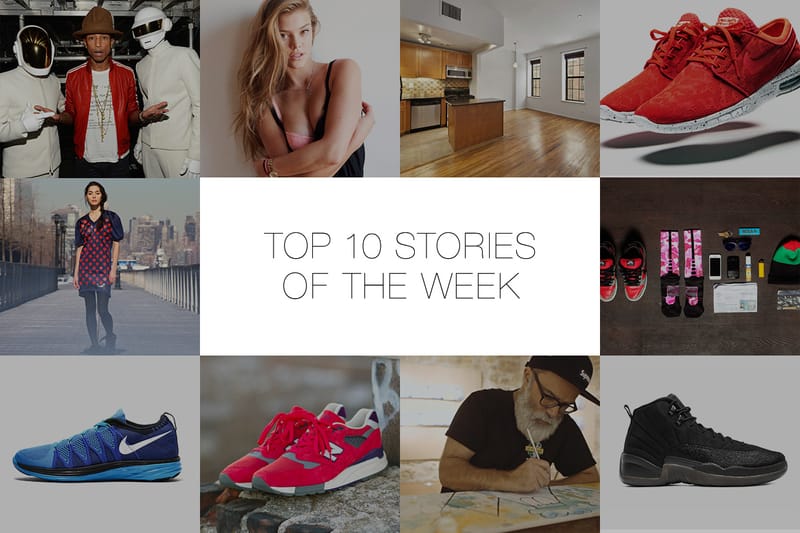Last Week's Top 10 Stories on HYPEBEAST