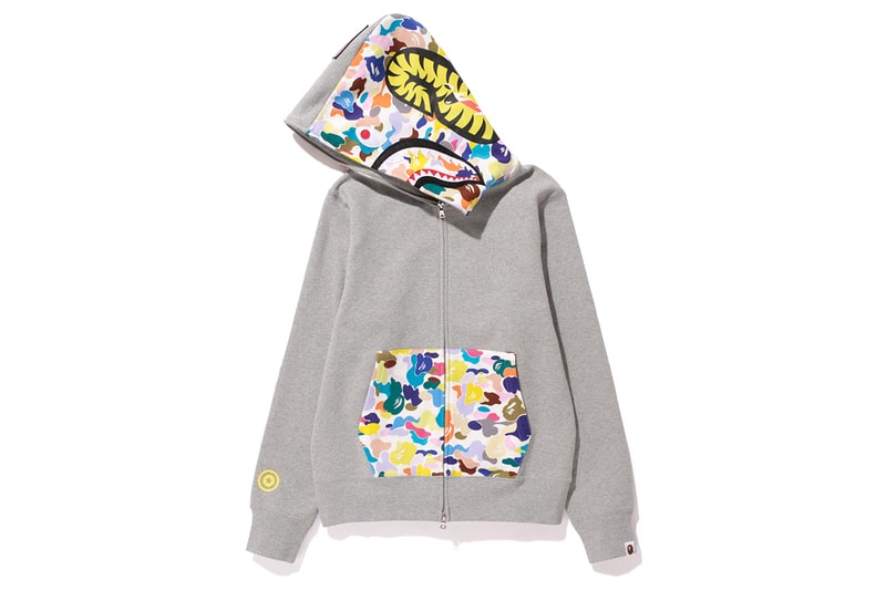A Bathing Ape NW20 SHARK FULL ZIP HOODIES