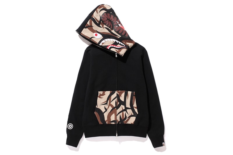 A Bathing Ape NW20 SHARK FULL ZIP HOODIES
