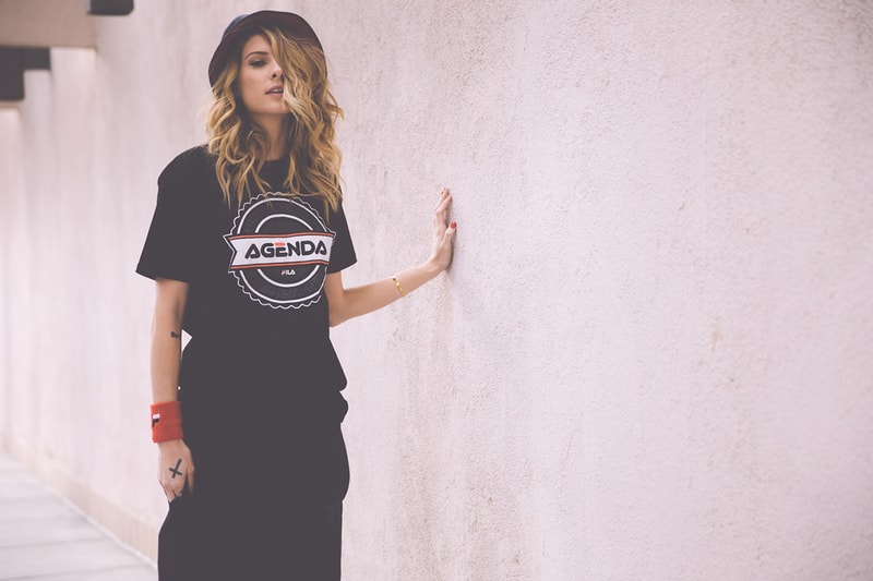 Agenda x FILA Capsule Collection Lookbook by Van Styles