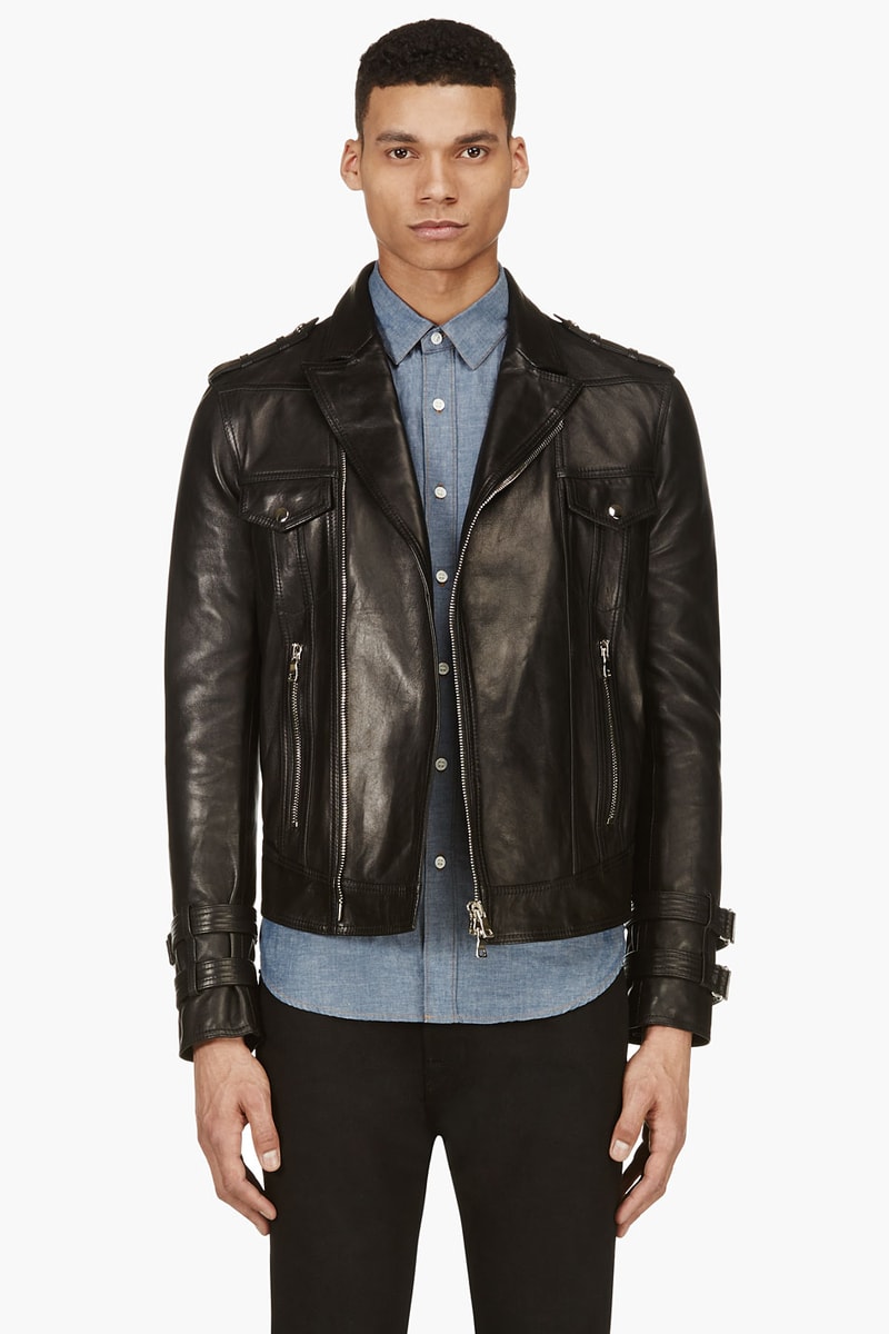 Balmain 2014 Spring/Summer Leather Jacket Collection