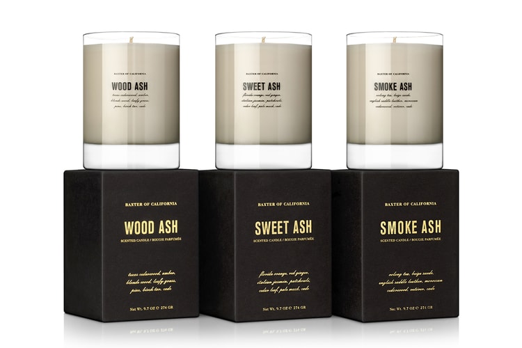 Baxter of California Ash Candle Series