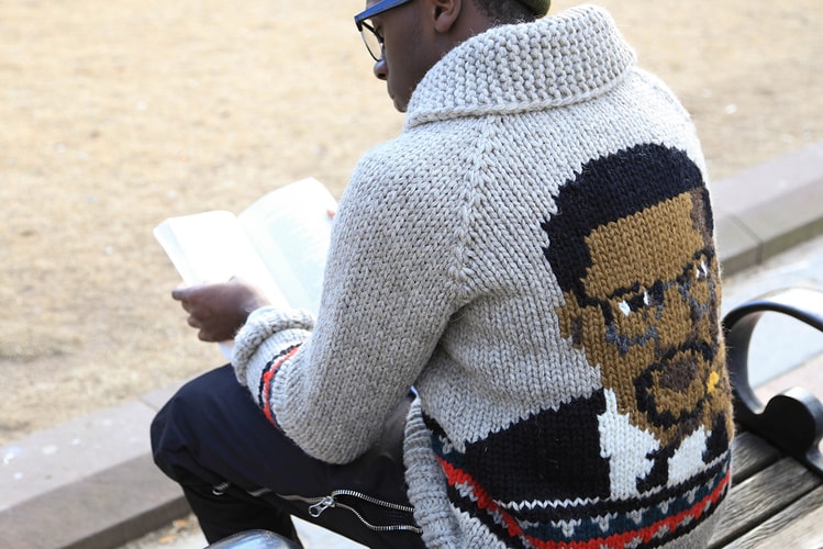 Bodega x Granted "Malcolm X" Wool Sweater