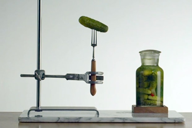 Bompas & Parr Present the World’s First Gherkin Chandelier Video