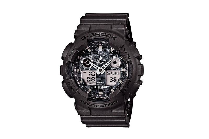 Casio G-Shock GA-100CF "Camo Dial" Collection