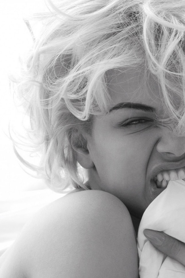 Celebrities Undress for W Magazine's "Pillow Tweets" Editorial by Mert & Marcus