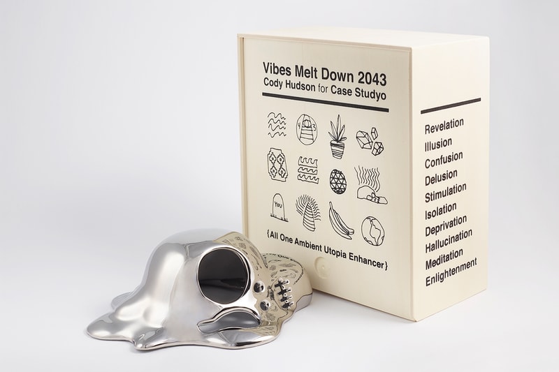 Cody Hudson for Case Studyo "Vibes Melt Down 2043" Sculptures