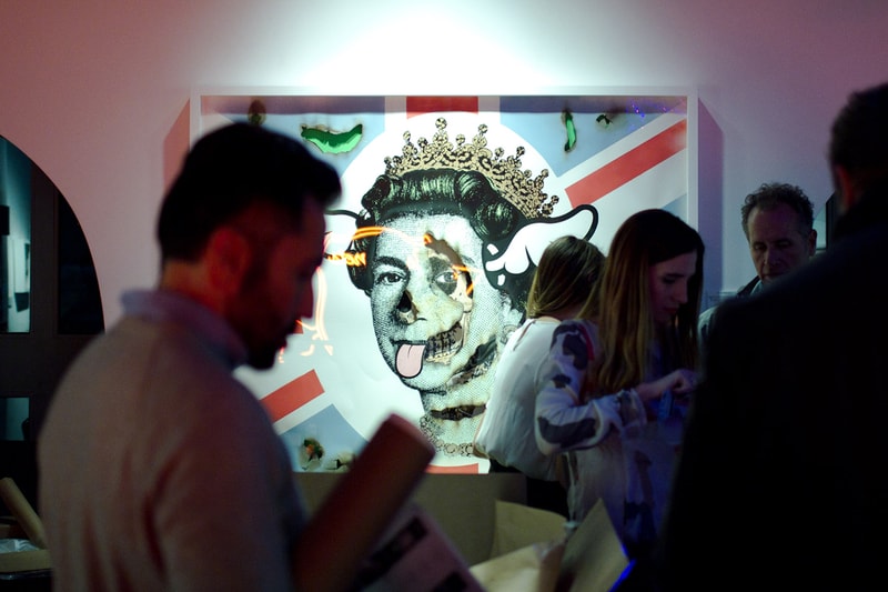 D*Face "One Man & His Dog" Exhibition @ Stephen Webster Recap
