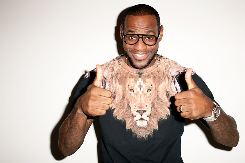 LeBron James Visits Terry Richardson's Studio 