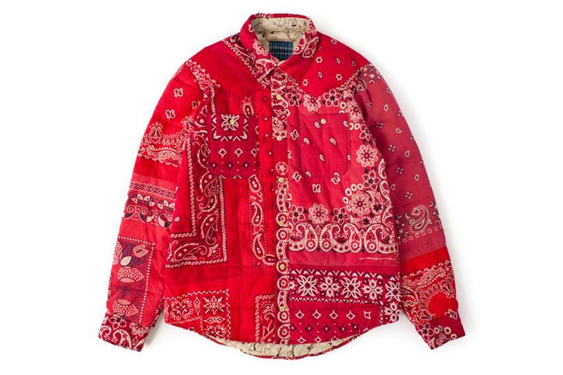 F.I.L. Indigo Camping Trailer 2014 Spring/Summer KERCHIEF DOWN JKT