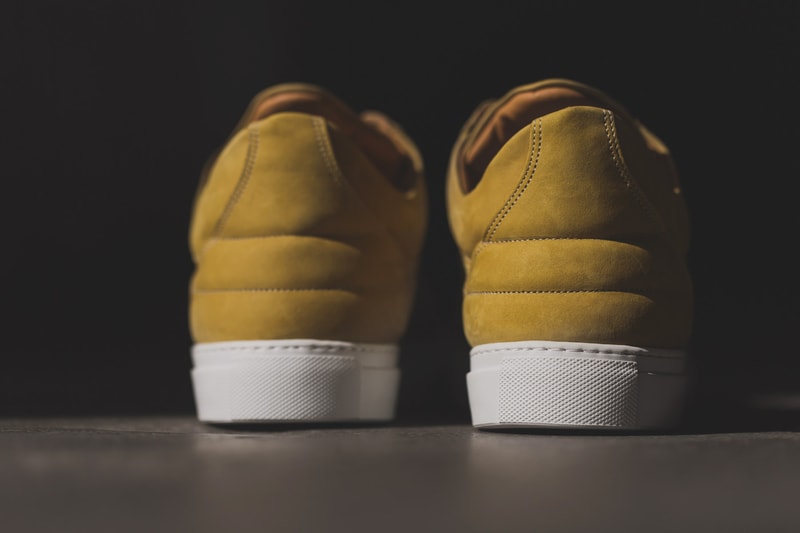 Filling Pieces 2014 Spring/Summer Yellow Carpet Textile/Nubuck Lowtop