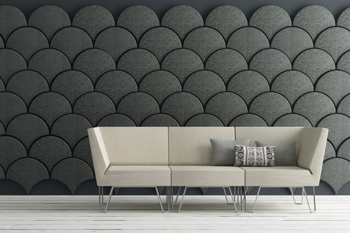 Ginkgo Acoustic Panels by Stone Designs