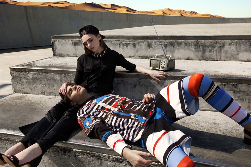 Givenchy 2014 Spring/Summer "Driving the Dunes of Erg Chebbi" Editorial