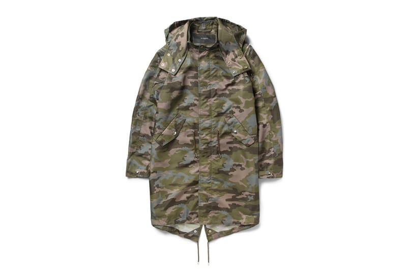 Givenchy Camouflage-Print Hooded Parka