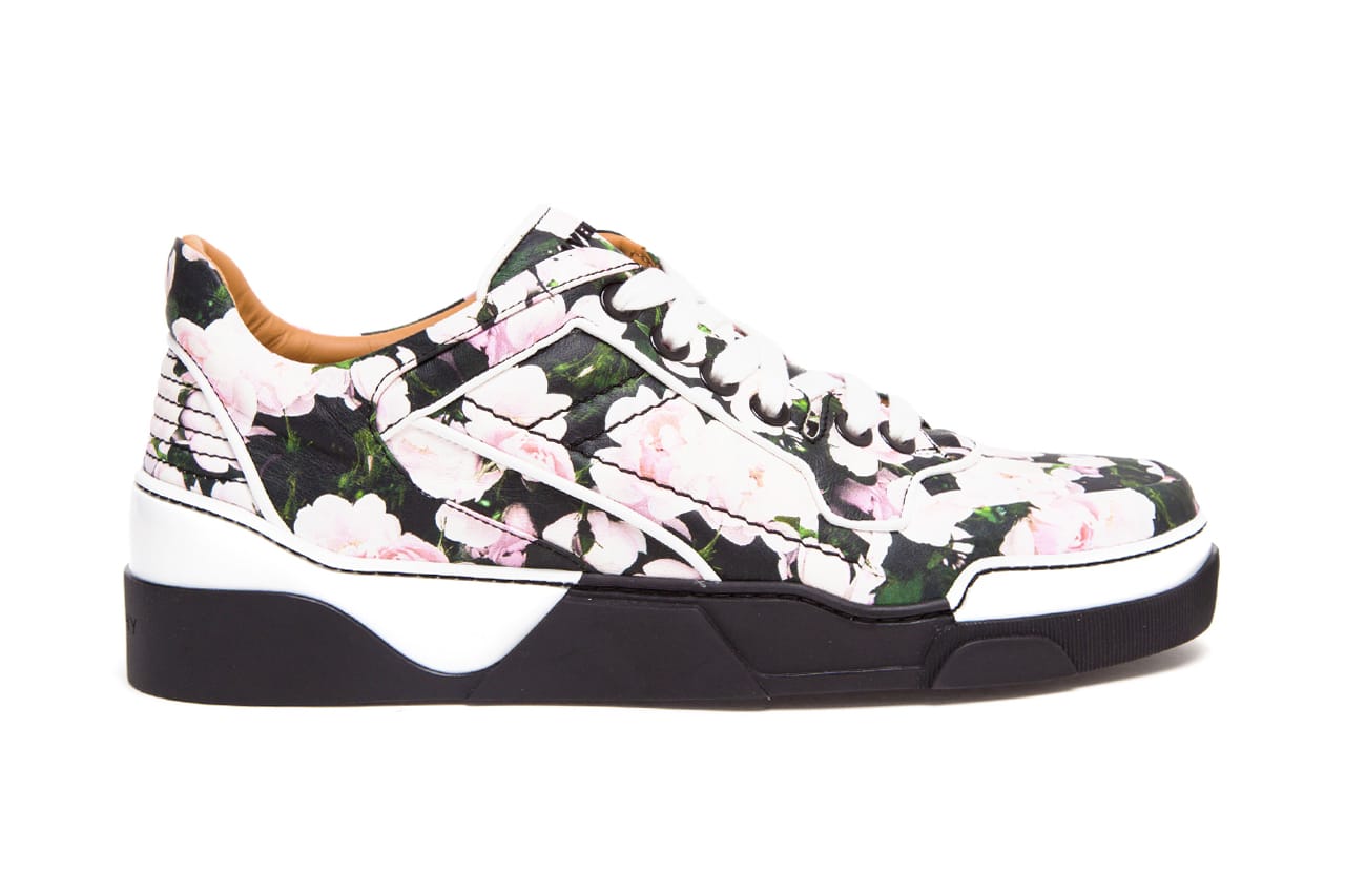 givenchy floral sneakers