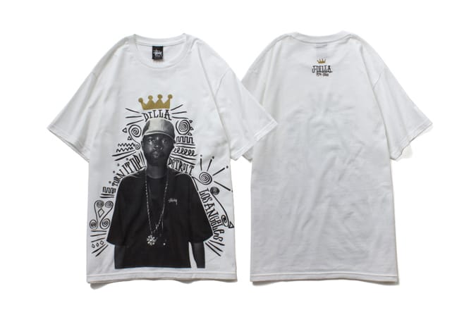 J Dilla x Stussy 2014 "TURN IT UP" T-Shirt