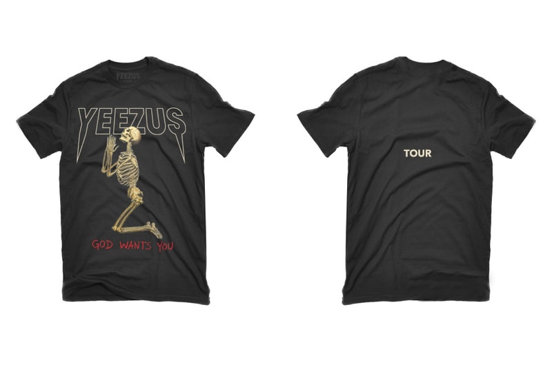 Kanye West's New Yeezus Tour Merchandise 