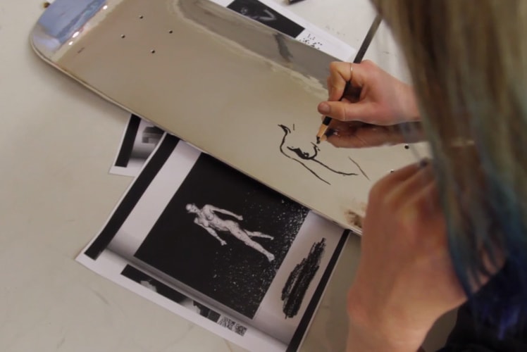 Lisa Solberg for Jiberish Skate Deck "Finish Fetish" Video