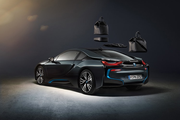 Louis Vuitton's Custom Carbon Fiber Luggage for the BMW i8