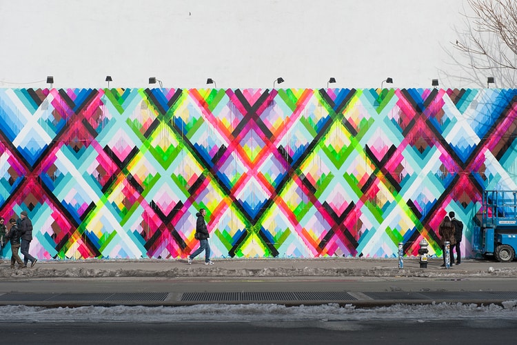 Maya Hayuk's Bowery Mural