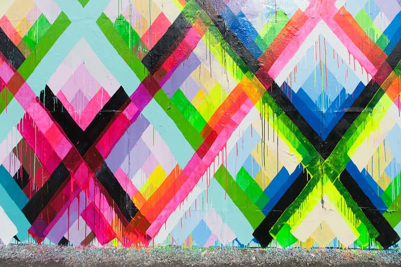 Maya Hayuk's Bowery Mural