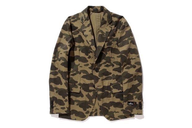 Mr.BATHING APE 1ST CAMO 3 BUTTON JACKET