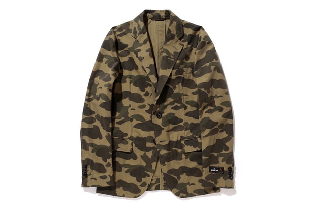 Mr.BATHING APE 1ST CAMO 3 BUTTON JACKET