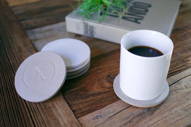(multee)project "Wabi-sabi" Concrete Coaster Set