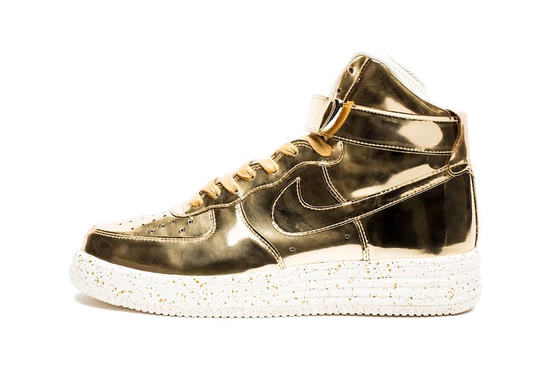 Nike Lunar Force 1 high Gouden