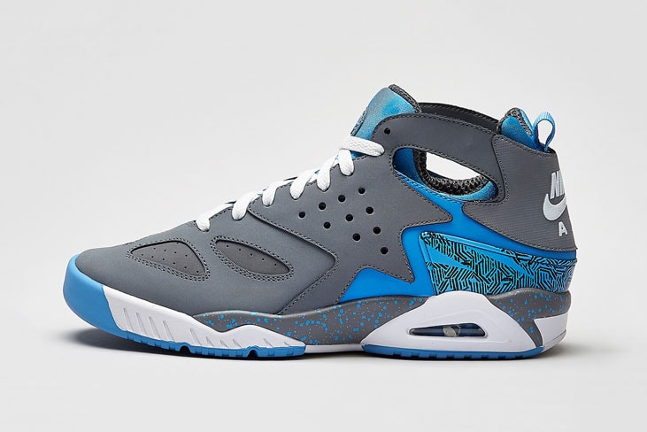 Nike Air Tech Challenge Huarache Cool Grey/University Blue-White