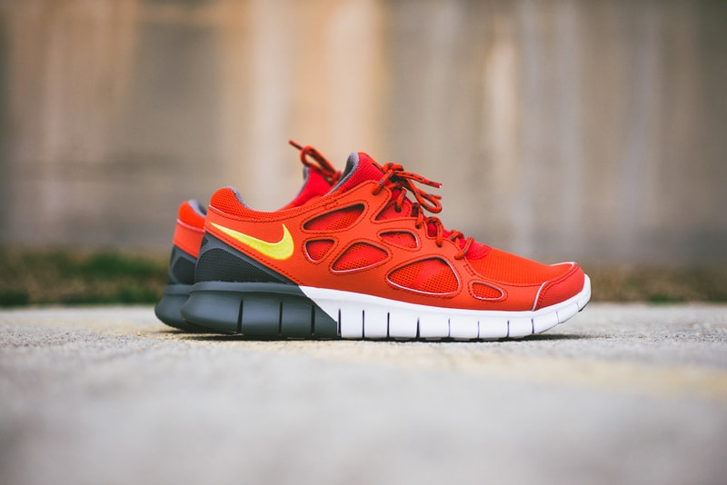 Nike Free Run+ 2 Light Crimson/Grey