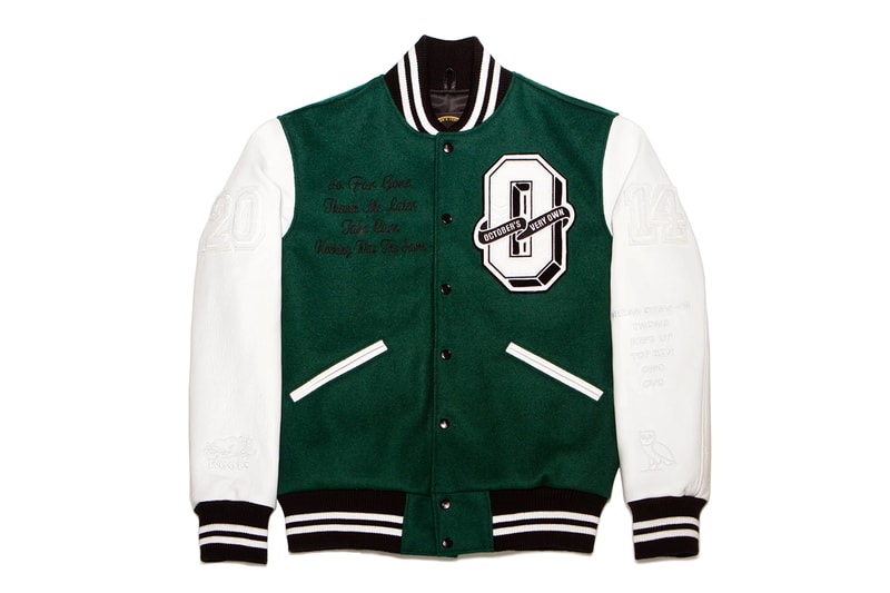 October's Very Own x Roots Canada 2014 Tour Jackets