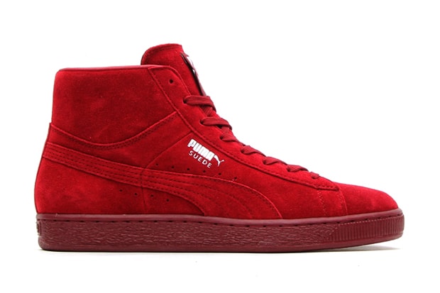 PUMA Suede Mid Classic+ "Pomegranate"