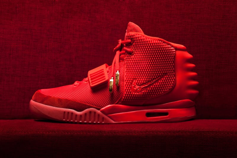 nike air yeezy 2 red