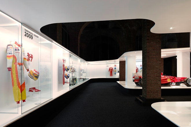 Retrospective Formula 1 Exhibition of Fernando Alonso